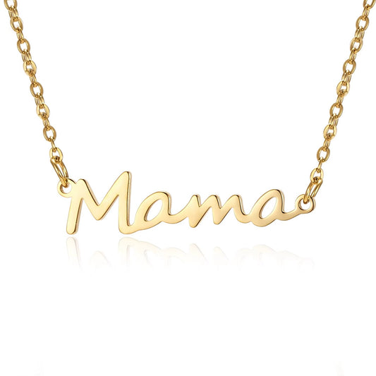 Annie's Exclusives Mama Necklace Scripted