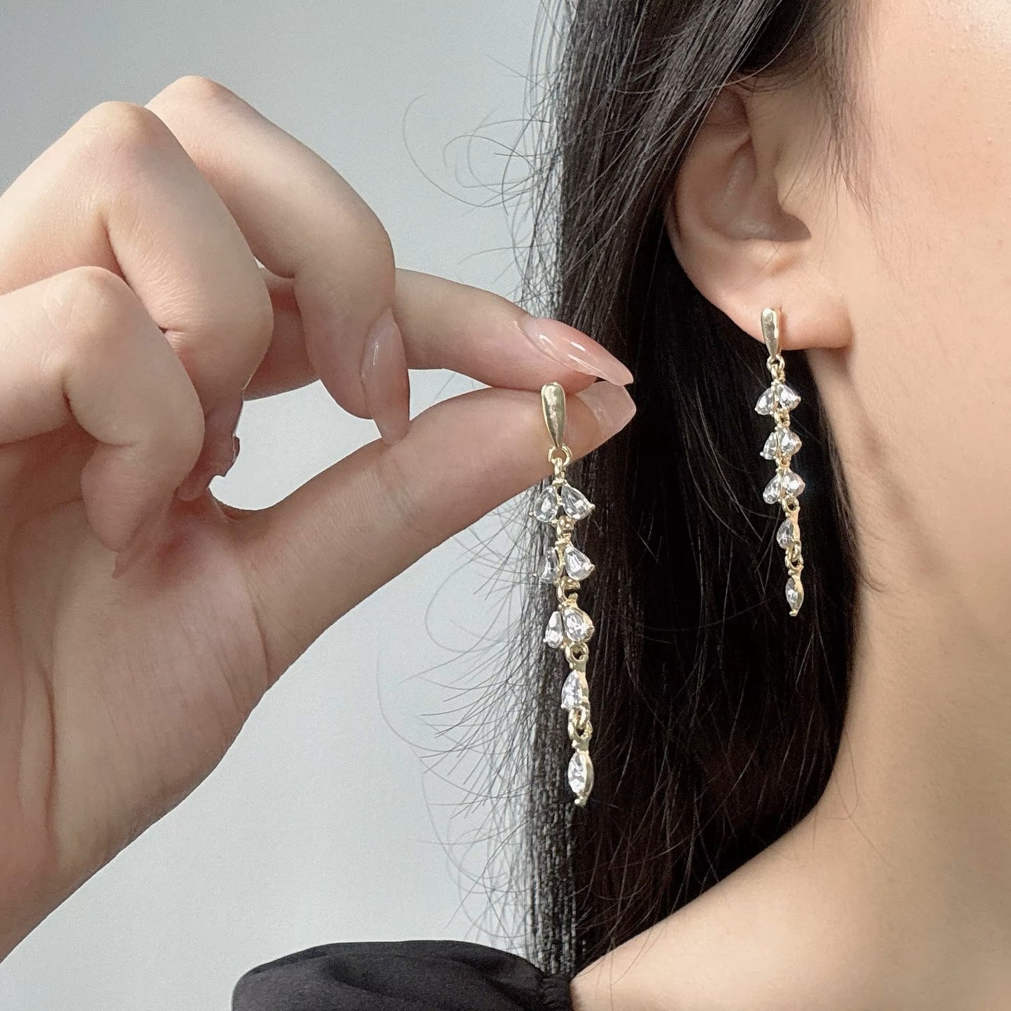 Long Dangle Earrings