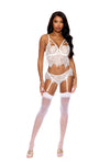 White Cami Top with Panty Set