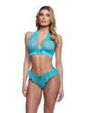Mint Flirty Flounce 2pc Set