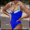 Electric Blue two tone Sexy whole piece