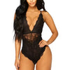 Black One Piece Lace Teddie