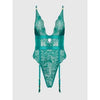 House of Desire Helena Lace Satin Wireless Teddy