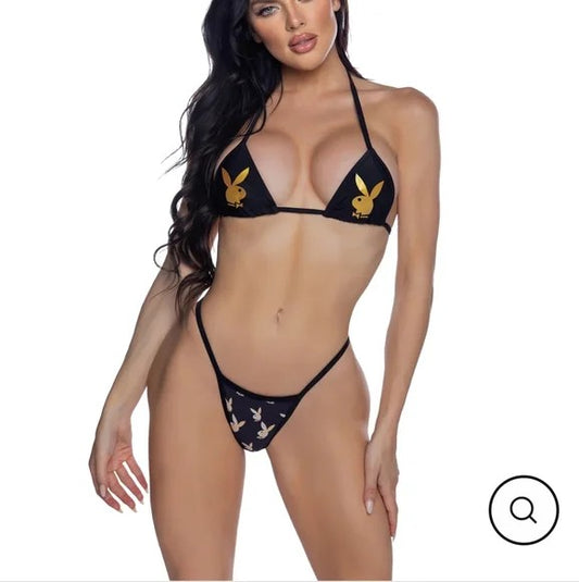 Solid Gold Bunny 2-PC Bikini Set